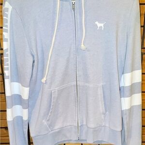 Victoria's Secret Pink Hoodie with White Drawstrings
